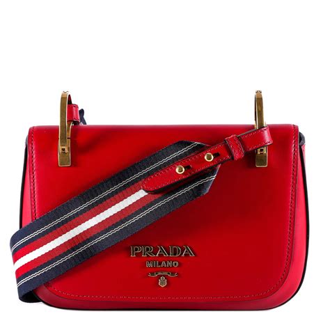 prada strap bags|Prada bag with colorful strap.